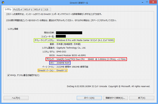 CPUとメモリ