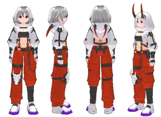 衣装アイテムイメージ(女性用)
