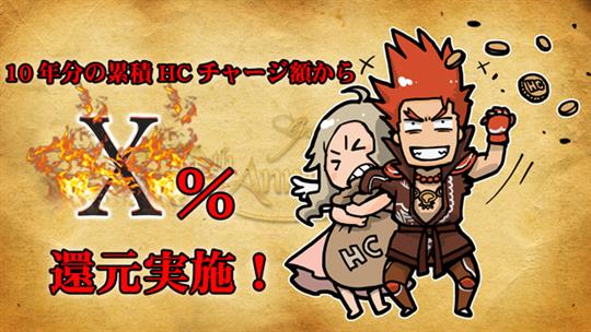 10年分の累積課金額からⅩ10%還元