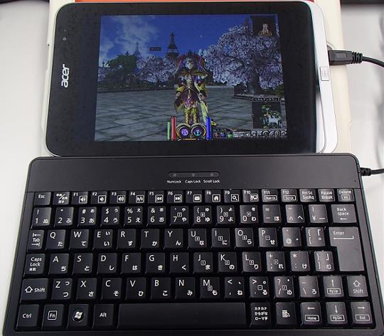 Windows8.1搭載型タブレットPCでプレイ