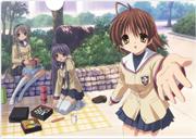 「CLANNAD」クリアファイル表