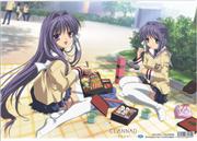 「CLANNAD」クリアファイル裏