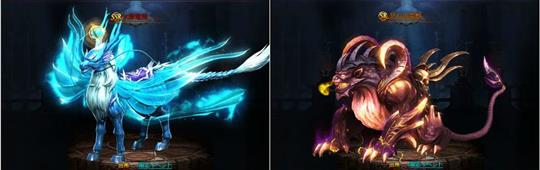 SSR騎獣「氷原竜馬」+SR騎獣「怒りの雷獣」