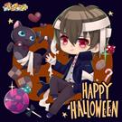 ハロウィン限定パズルイラスト