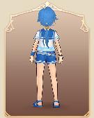 マリンブルーの雄姿