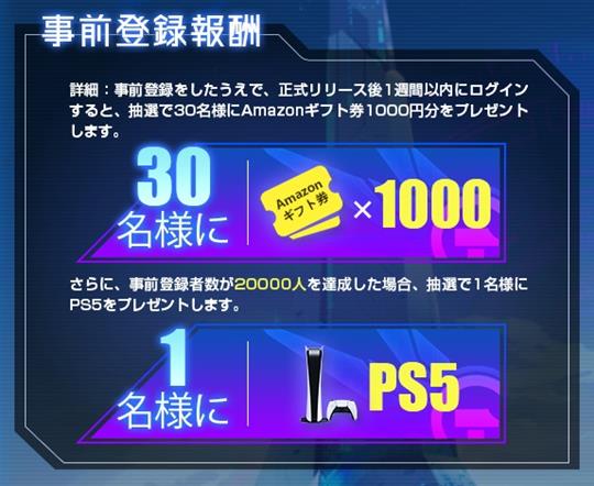 PS5やAmazonギフト券をプレゼント