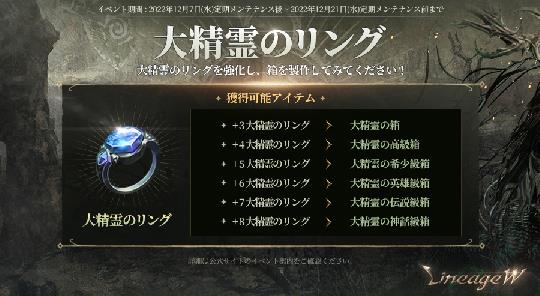 大精霊のリング