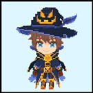 ハロウィンウィザード衣装