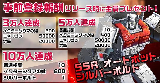 事前登録キャンペーン報酬
