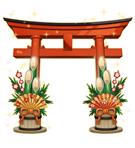装飾品 大鳥居