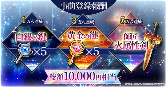 事前登録キャンペーン