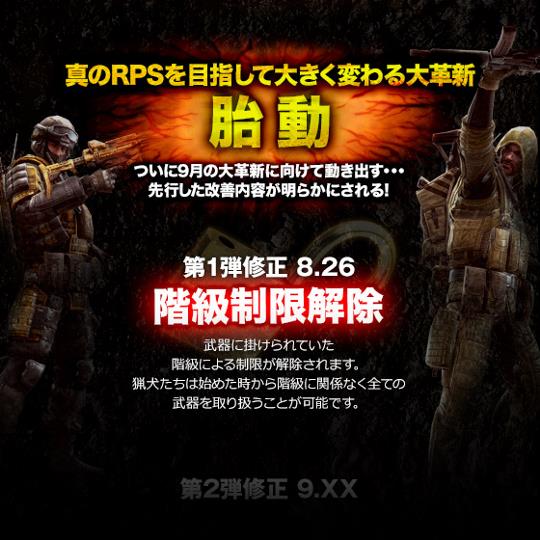 武器の階級制限解除