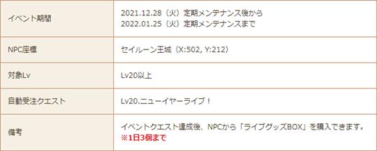 ニューイヤーライブ