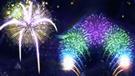 祝福の打ち上げ花火