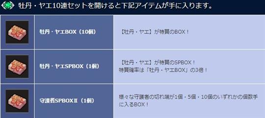 期間限定！守護者獲得キャンペーン特典アイテム